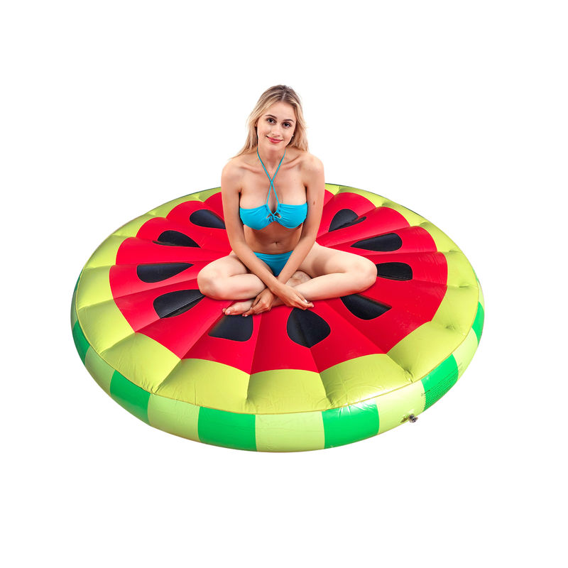 0.3mm 1,5m Wassermelone Schwimmbad Float Aufblasbare Luxus-Pool-Schwimmer für Erwachsene
