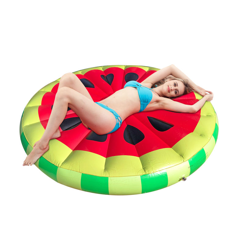 0.3mm 1,5m Wassermelone Schwimmbad Float Aufblasbare Luxus-Pool-Schwimmer für Erwachsene