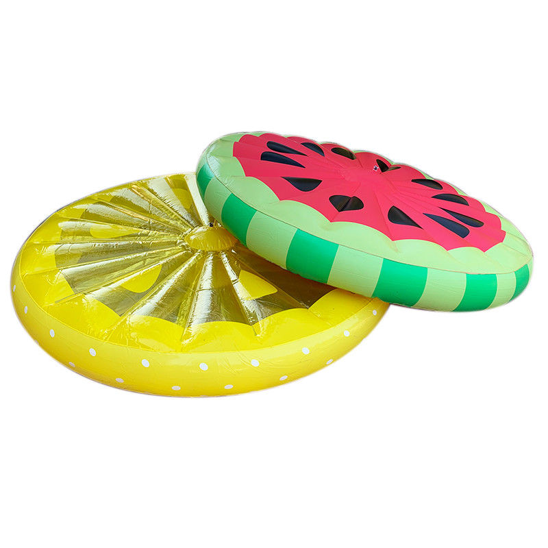 0.3mm 1,5m Wassermelone Schwimmbad Float Aufblasbare Luxus-Pool-Schwimmer für Erwachsene