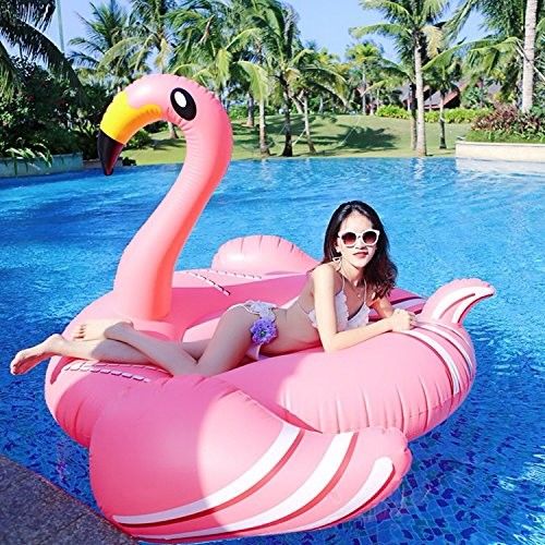 Riesige 6 Personen Erwachsene Pool Schwimmer aufblasbar Famingo Spielzeug Wasserschiff Pool Schwimmbad