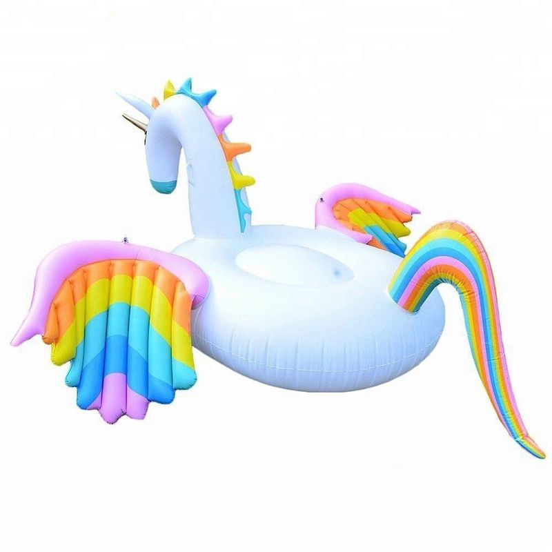 Regenbogen aufblasbares Erwachsenenpool Schwimmbad Schwimmbad Pegasus Schwimmbad für Erwachsene und Kinder