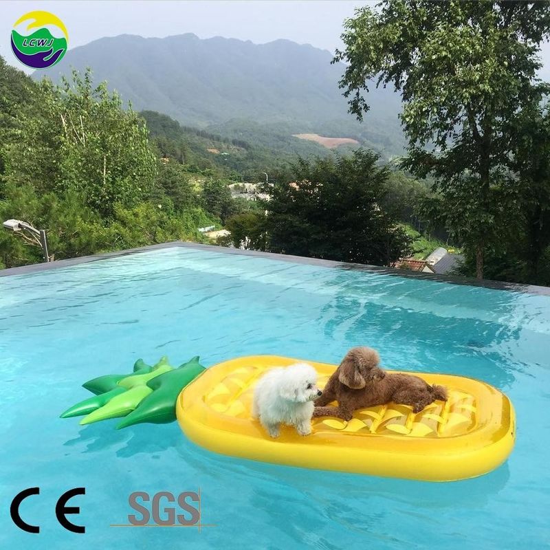 LC Fabrik Beste Preise PVC Aufblasbare Schwimmbecken Schwimmbecken Ananas Wasserspielzeug für Erwachsene