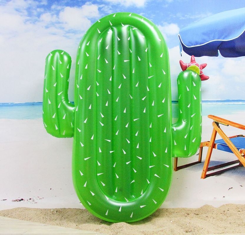 Familie Spaß Kaktus Pool Float Nicht-Phthalate PVC Sommerparty Float Für See
