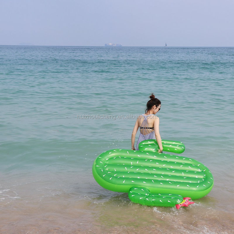 Familie Spaß Kaktus Pool Float Nicht-Phthalate PVC Sommerparty Float Für See