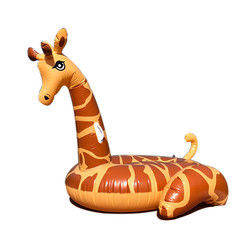 Aufblasbare Schwimmring Giraffenpool 0,32 mm Schwimmbad Dekoration Riesen aufblasbares Pool