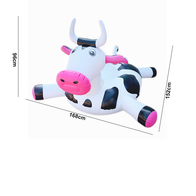 190 x 190 x 130 cm aufblasbares Schwimmbad Tierform Schwimmbad Stuhl Insel Float