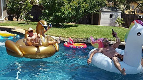 Einhorn Flamingo aufblasbares Strand Floß See aufblasbares Pool Schwan für Erwachsene