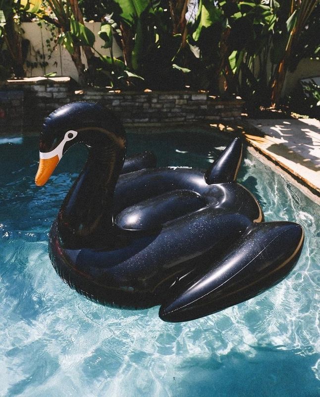Einhorn Flamingo aufblasbares Strand Floß See aufblasbares Pool Schwan für Erwachsene