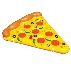 Außen aufblasbares Schwimmbad Schwimmbad 180 x 130 cm Schwimmbad Wasser Blow Up Pizza-Slice für Halter