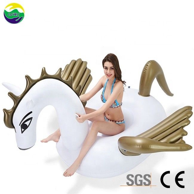 Ökofreundliche Pegasus aufblasbare Schwimmbecken Pferd Erwachsenenspielzeug 250 X 250 X 130cm