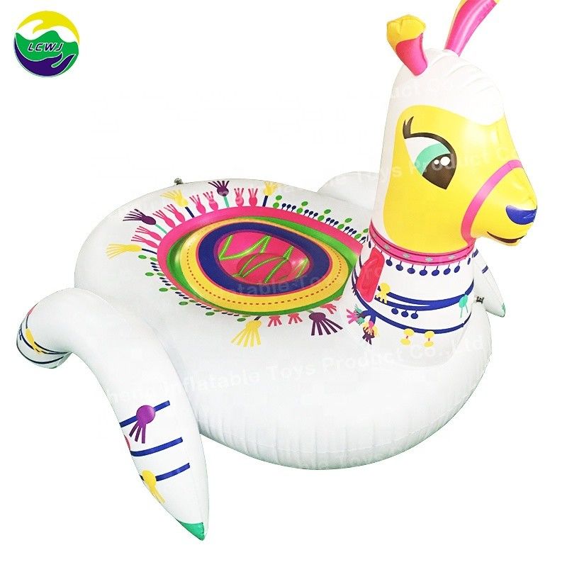 Erwachsene realistische Alpaka aufblasbare Pool Float Llama Schwimmbad Spiele für die Party