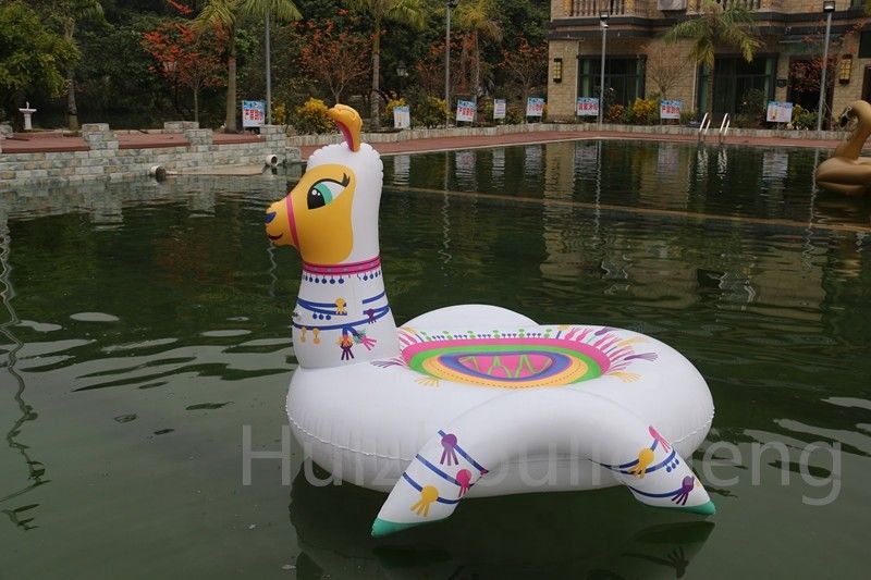 Erwachsene realistische Alpaka aufblasbare Pool Float Llama Schwimmbad Spiele für die Party