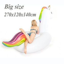 OEM Rideable Aufblasbare Pool Float Ride On Aufblasbare Einhorn Pool Lounge Spielzeug