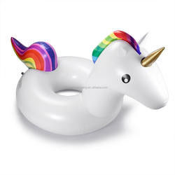 OEM Rideable Aufblasbare Pool Float Ride On Aufblasbare Einhorn Pool Lounge Spielzeug