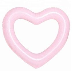 Erwachsene Pool Schwimmbad Strand Ringe Aufblasbar 115 X 115cm rosa Herzform Aufblasbar Pool