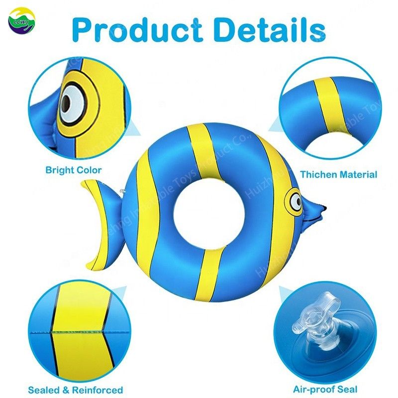 0.25mm aufblasbares Außenbecken Schwimmbad Fischbecken Spielzeug Schwimmbad Wasser Floß 8,7in
