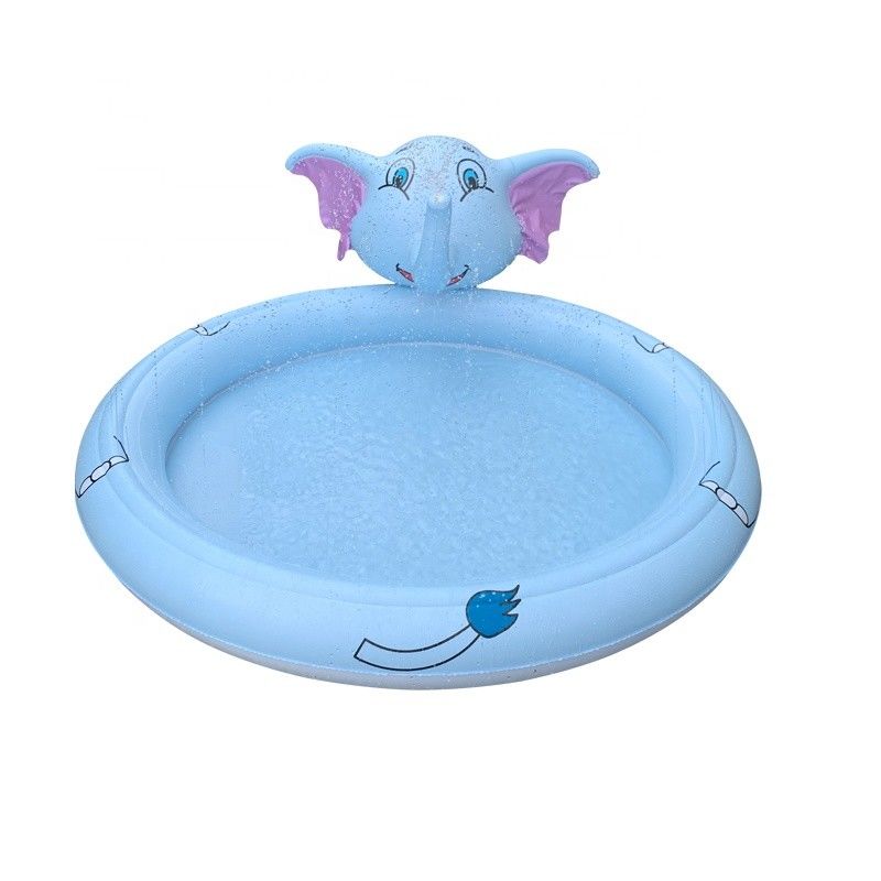 LC Tier-Elefanten-Splash Bodenbecken aufblasbares Sprühbecken aufblasbares Becken mit Sprühen