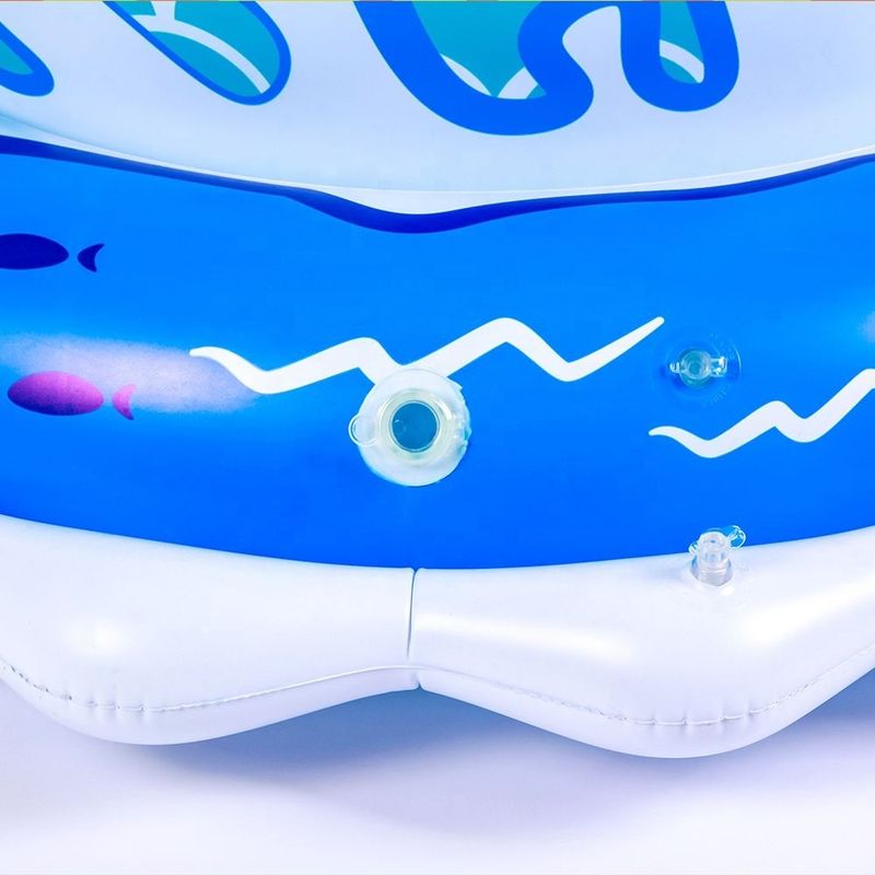 LC riesiger aufblasbarer Meerjungfrau-Schwanz-Sprinkler Premium dickes umweltfreundliches PVC Sprühwasser aus dem Schwanz 6'