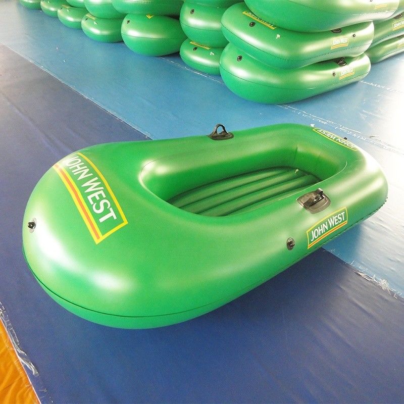 190 x 110 cm Floß aufblasbares PVC-Ruderboot Luftboot zum Angeln