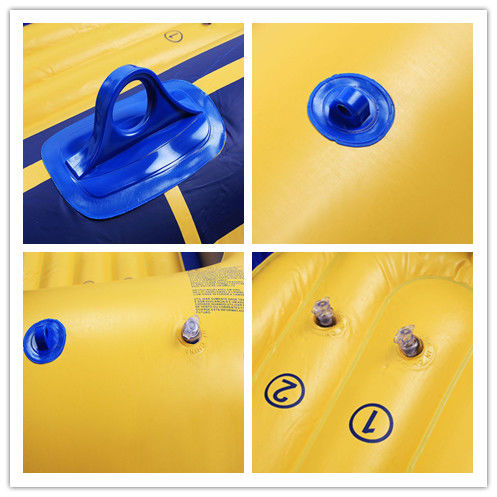2 bis 4 Personen PVC aufblasbare Fischerboot für Wasserspiele 2 Personen Fischerflotte