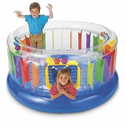 Farbenfrohe 3 Jahre Kind Outdoor aufblasbares Spielzeug aufblasbares Schloss Bouncer 69in Jump O Lene Kids Ball