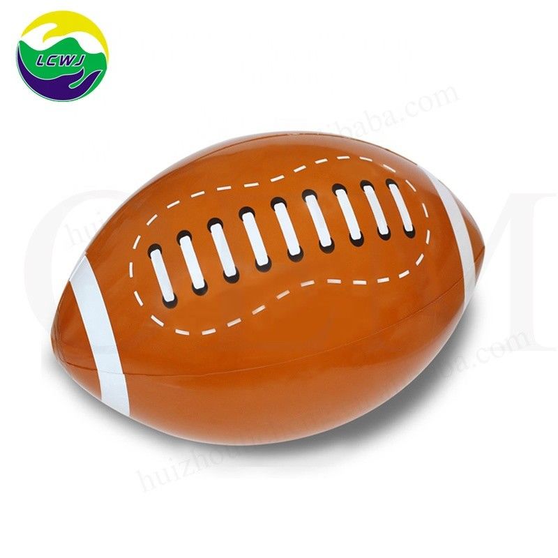 5 bis 14 Jahre Neuheit Platz aufblasbar Fußball Spaß Strand Blow Up Rugby Ball