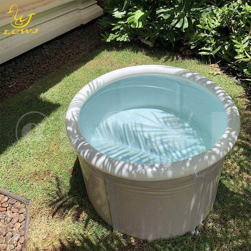 90 x 75 cm Aufblasen Schwimmbad individuell tragbares Eisbad 0,234 mm
