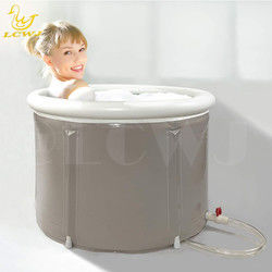 90 x 75 cm Aufblasen Schwimmbad individuell tragbares Eisbad 0,234 mm