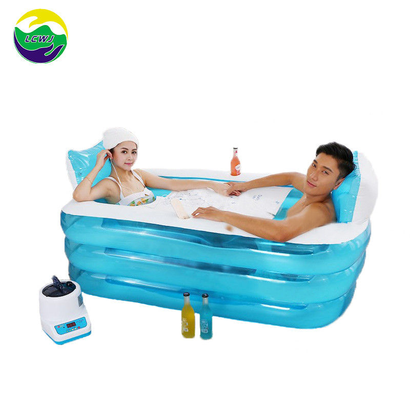 Kunststoff-Hot Blow Up Schwimmbad Klappbad für Erwachsene