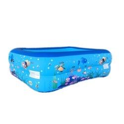 Großes PVC-Schwimmbad mit aufblasbarem Schwimmbad