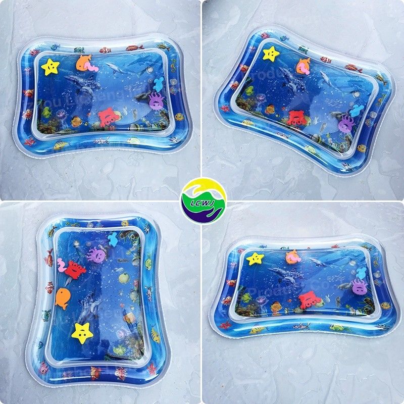 PVC-Wassermatte für Kleinkinder aufblasbare Baby-Bauch-Wassermatte für Kleinkinder
