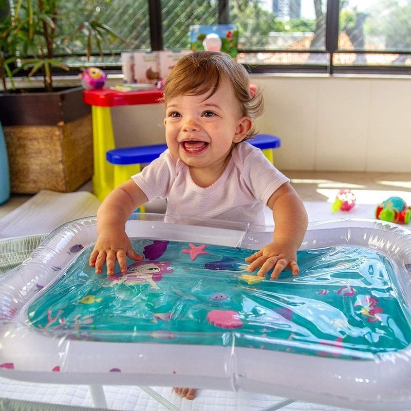 Bauchzeit 66 X 50 cm Säuglingsbecken Spielzeug Kinder Unisex aufblasbare Wassermatte