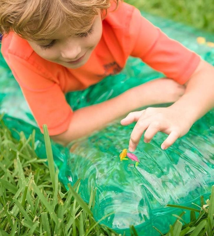 Bauchzeit 66 X 50 cm Säuglingsbecken Spielzeug Kinder Unisex aufblasbare Wassermatte