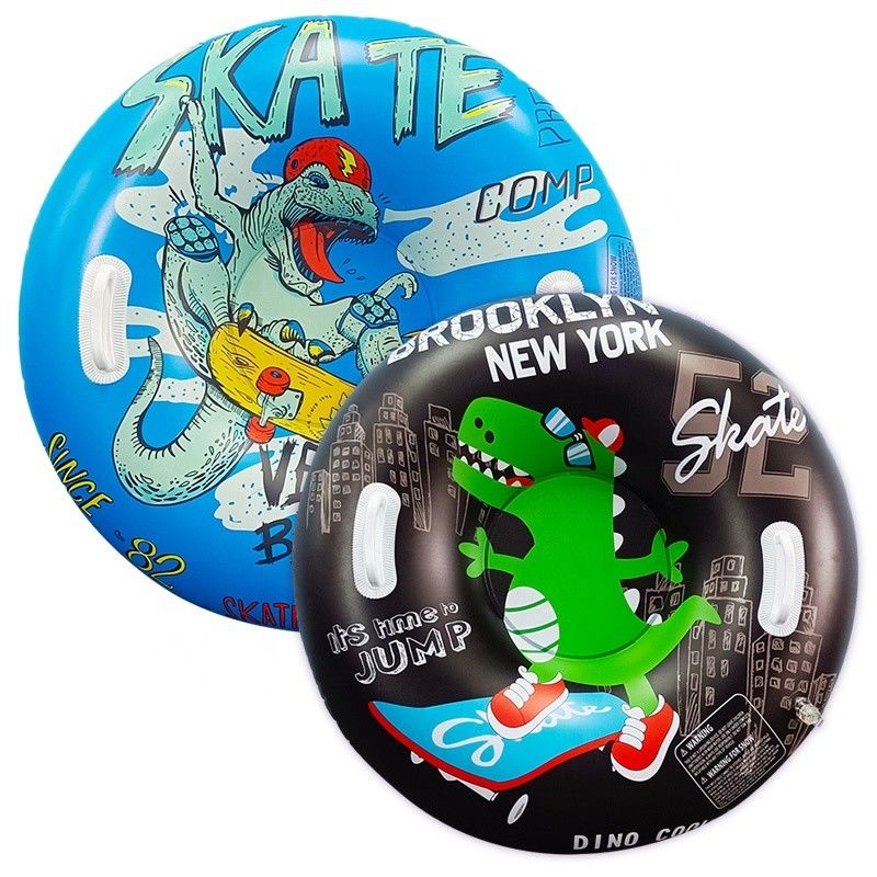 Einhorn Donut Dinosaurier Schlitten Blow Up Sport Schwerlast Schlitten Schnee Tube