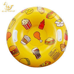 Einhorn Donut Dinosaurier Schlitten Blow Up Sport Schwerlast Schlitten Schnee Tube