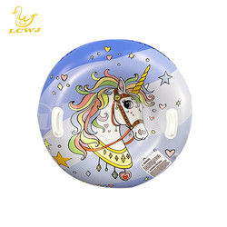 Einhorn Donut Dinosaurier Schlitten Blow Up Sport Schwerlast Schlitten Schnee Tube
