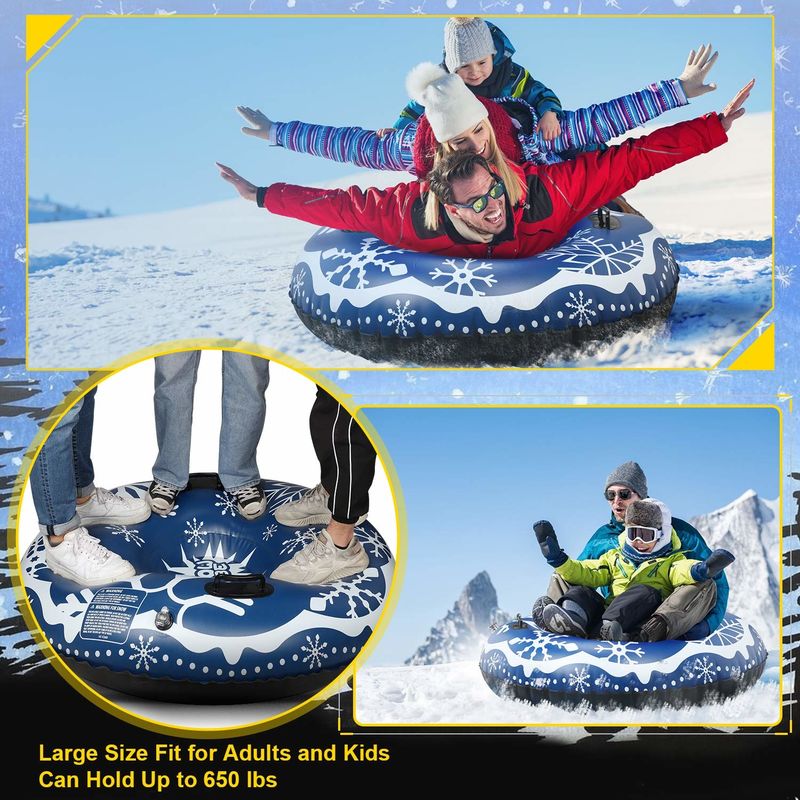 Schwere Schlitten Schnee-Röhren für Erwachsene Schnee-Luftröhren Winterspielzeug für Kinder