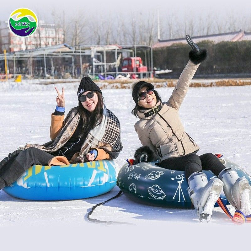 UFO-Raum aufblasbare Schnee-Spielzeuge aufblasbare Schlauchröhre für Schlitten-Winterspielzeuge 47in