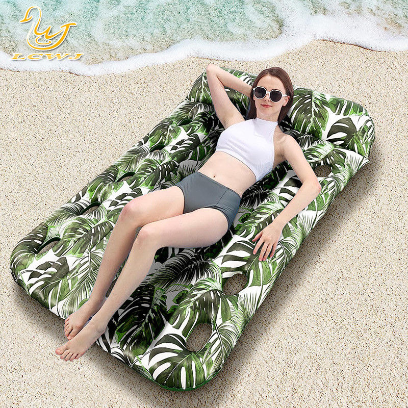Lc Sommer Strand Großformat Doppel Liegestühle Floß Sonnierbad Schwimmbäder Wasserpolster Pool Aufblasbare für Erwachsene